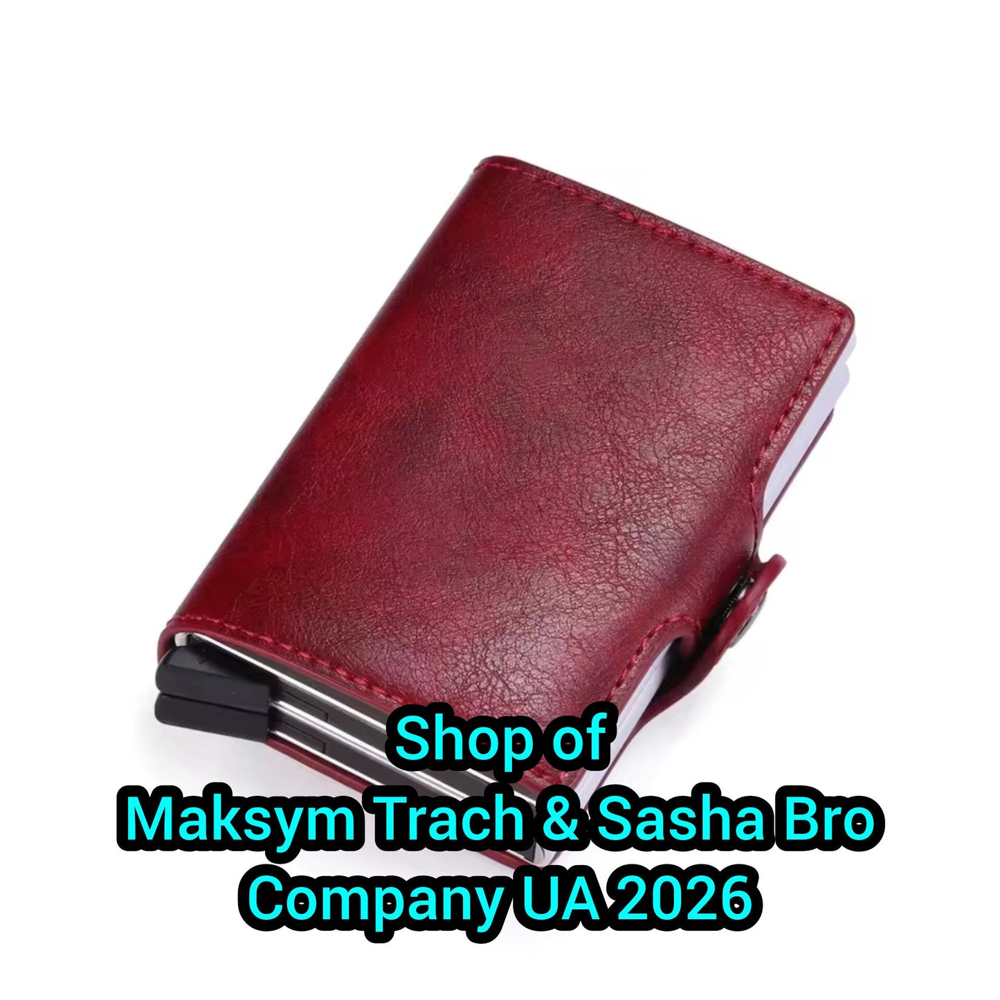 🔥Rfid Men Card Wallets Carbon Fiber Slim Mini Wallet 14 Card Holders Small Money Bag Male Purses! Maksym Trach.