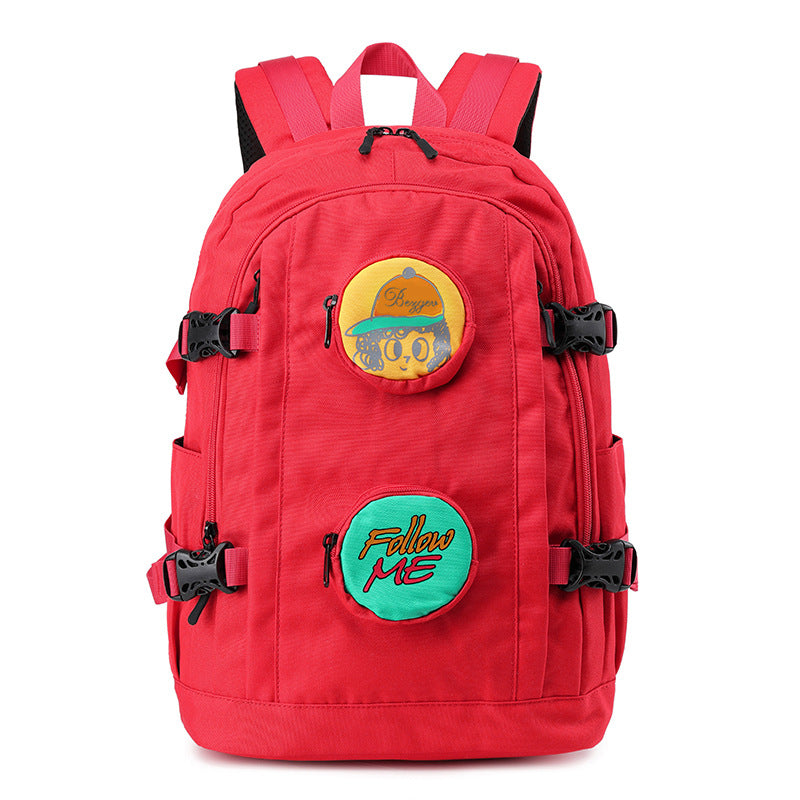2025 Lightweight Waterproof Schoolbag for Female Students, Middle School and High School Students, University Campus Backpack, Weight-Reducing, Large Capacity