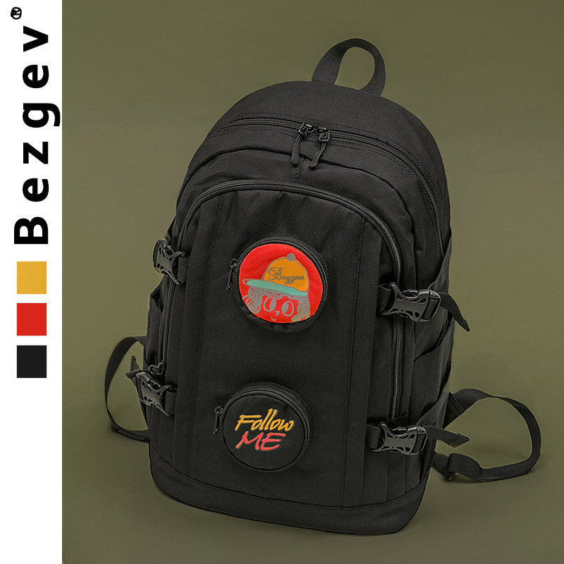 2025 Lightweight Waterproof Schoolbag for Female Students, Middle School and High School Students, University Campus Backpack, Weight-Reducing, Large Capacity
