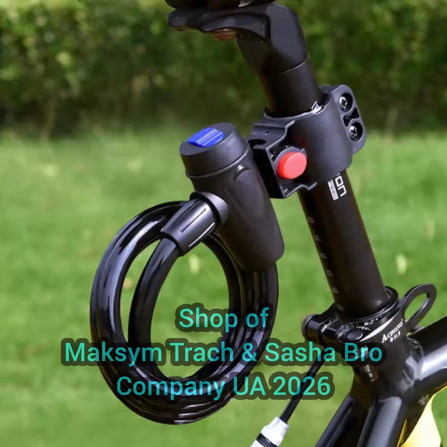 🔥Heavy Duty Motorcycle Chain Lock 80cm Metal Anti Theft Bike Lock!