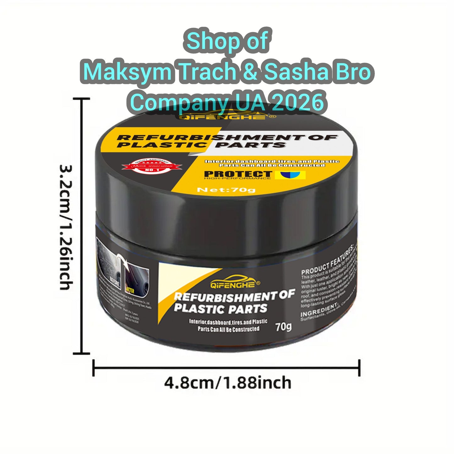 🔥 Automotive plastic repair agent-interior!