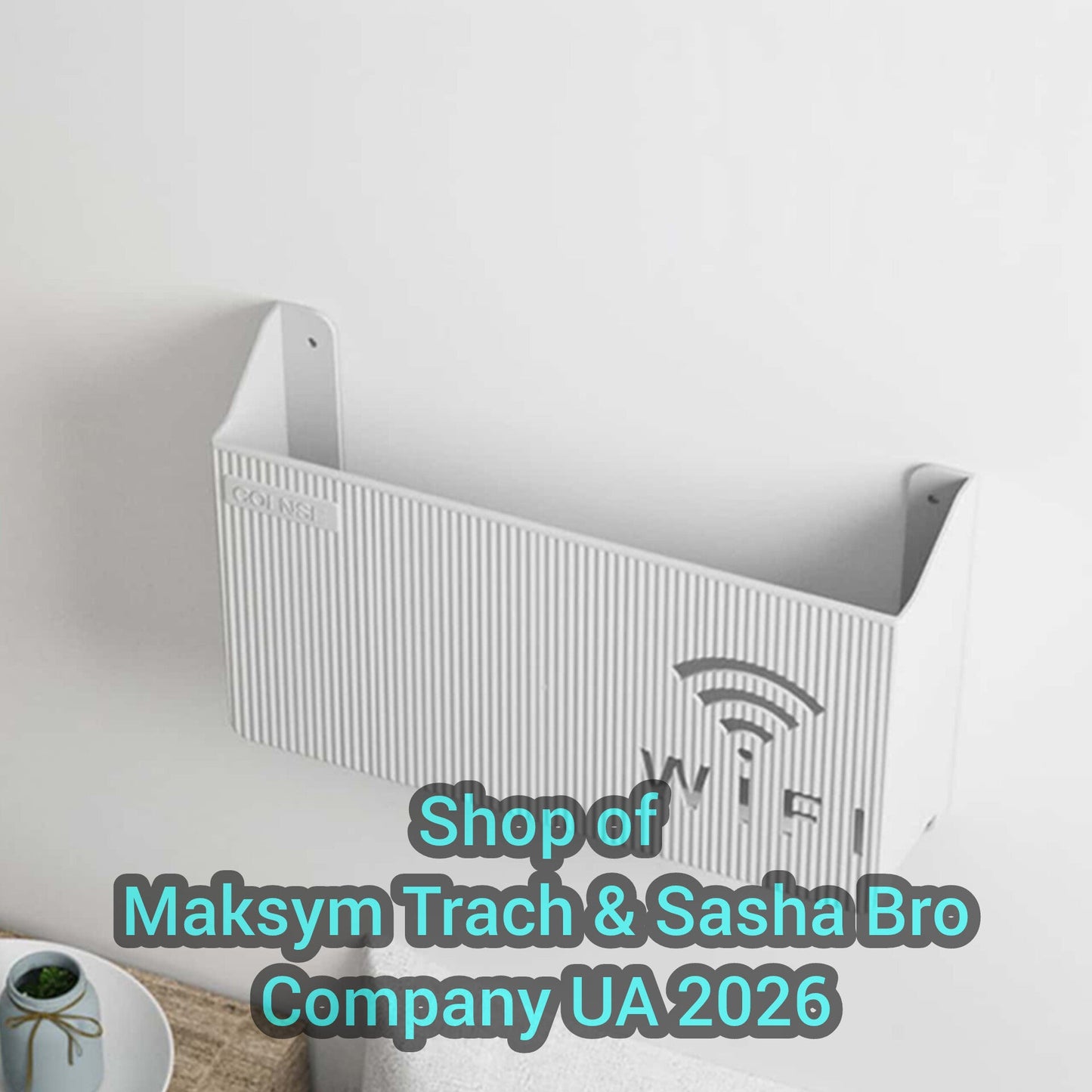 🔥Router Storage Rack TV Set-top Storage Box!