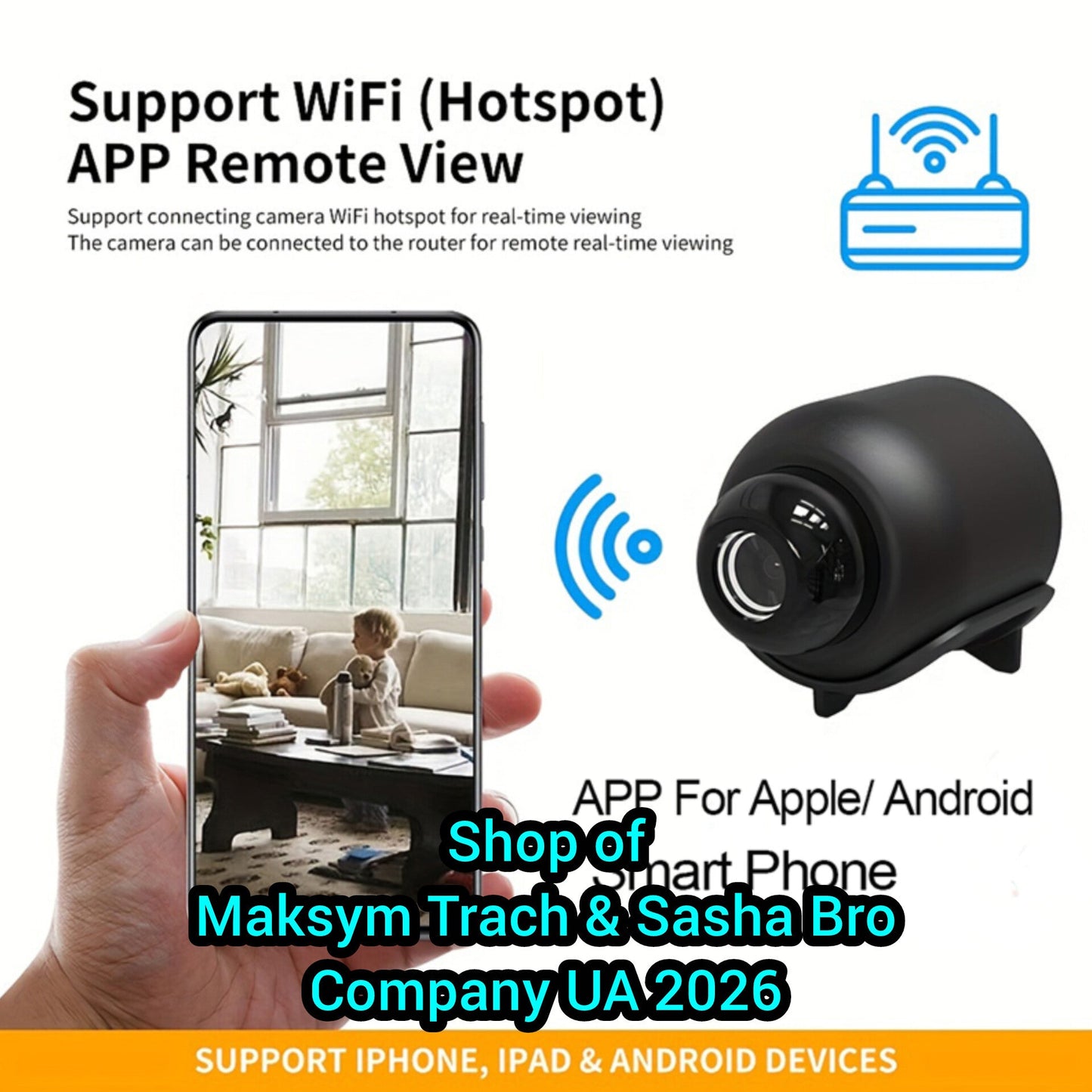 🔥New X5 Mini Camera 1080P Clear Night Vision!