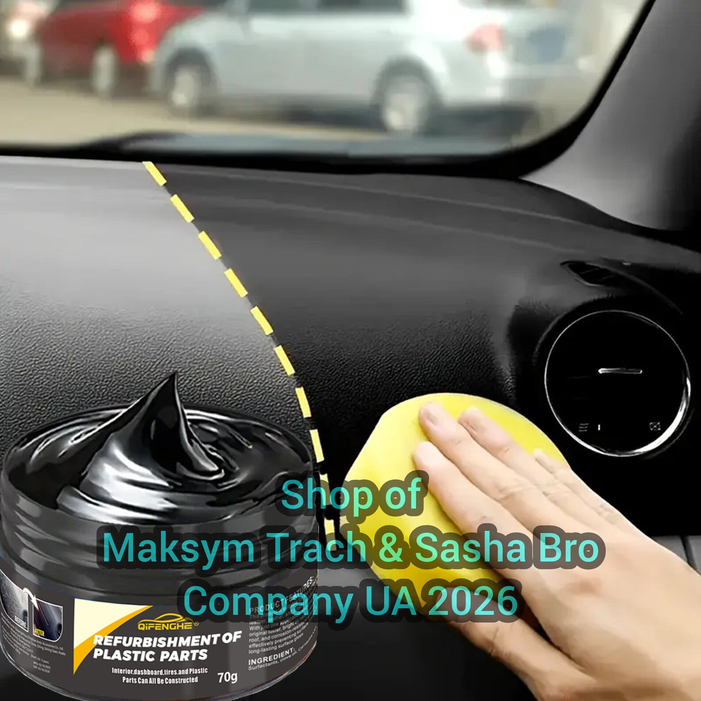 🔥 Automotive plastic repair agent-interior!