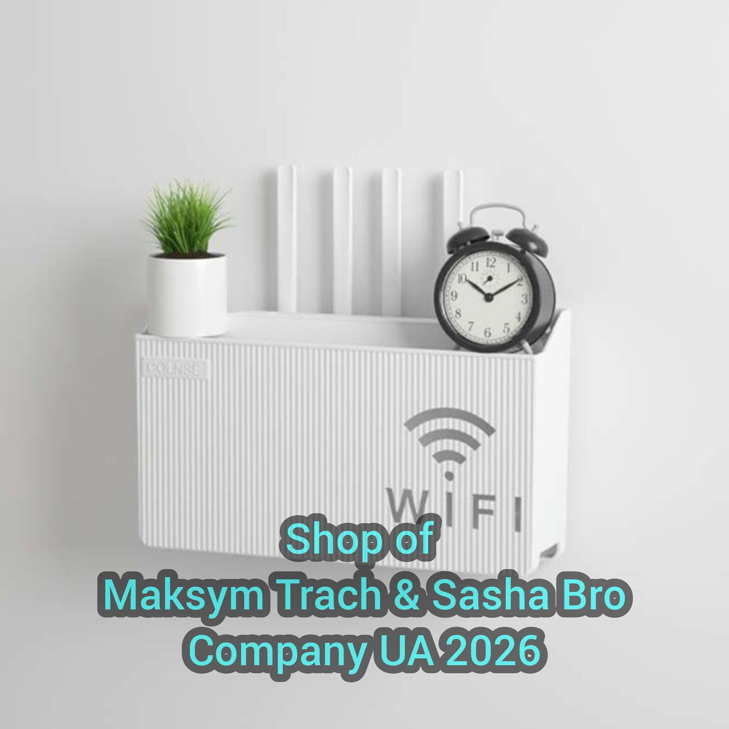 🔥Router Storage Rack TV Set-top Storage Box!