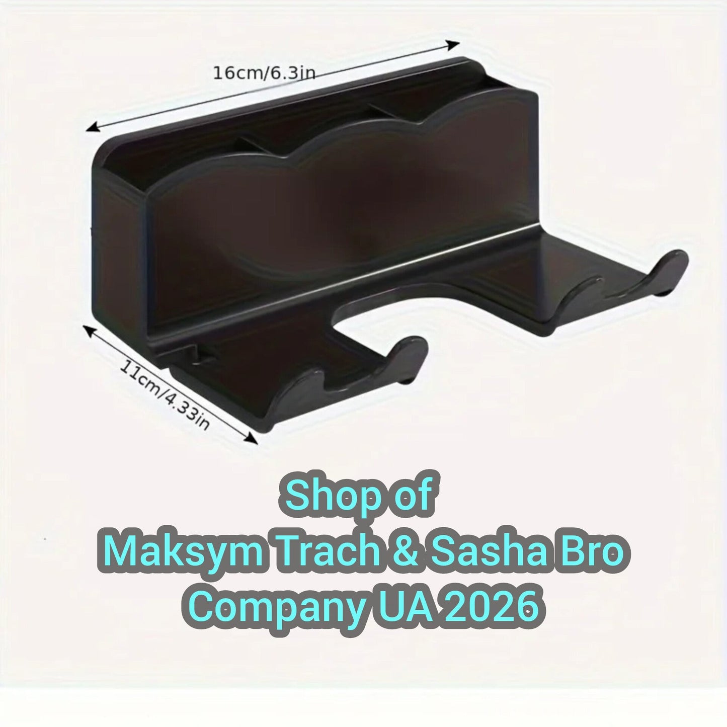 🔥1pc Hair dryer storage rack