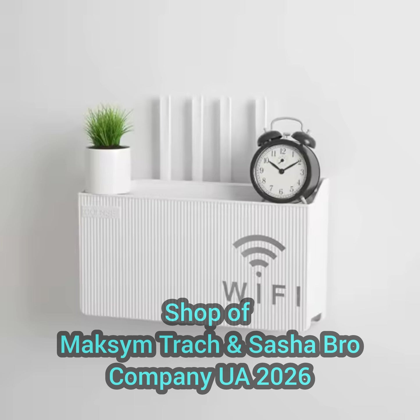 🔥Router Storage Rack TV Set-top Storage Box!