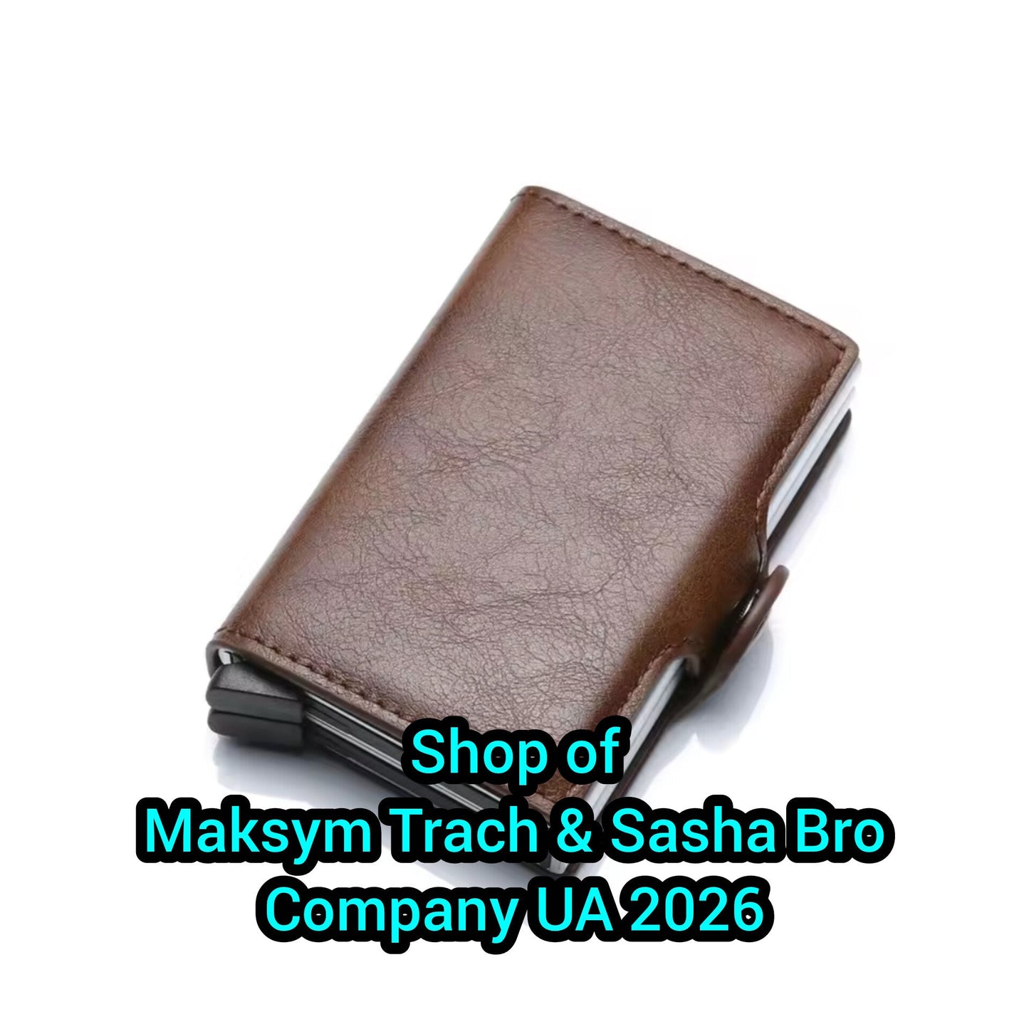 🔥Rfid Men Card Wallets Carbon Fiber Slim Mini Wallet 14 Card Holders Small Money Bag Male Purses! Maksym Trach.