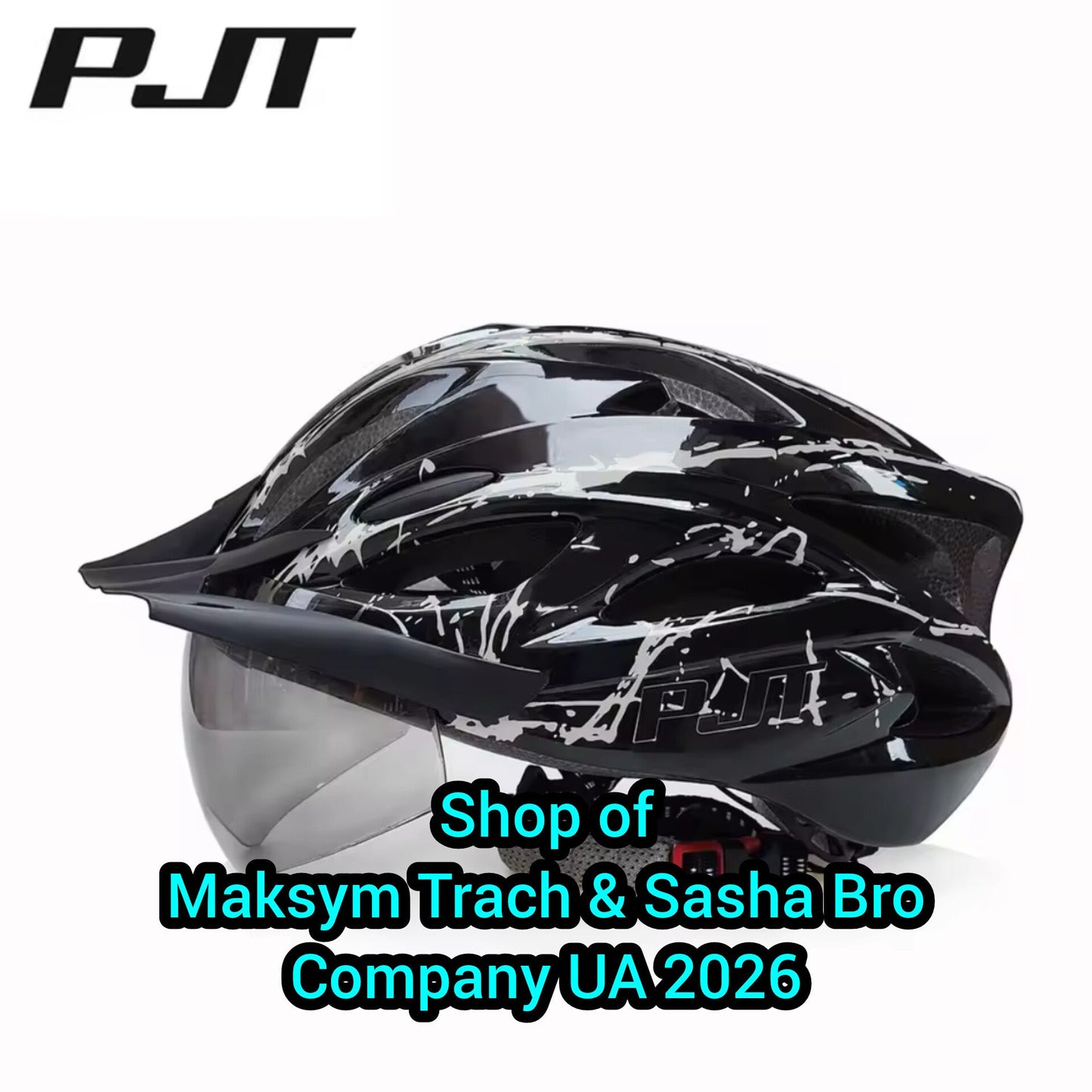 🔥PJT 4-in-1 Lightweight Cycling Helmet 18 Breathable Holes!