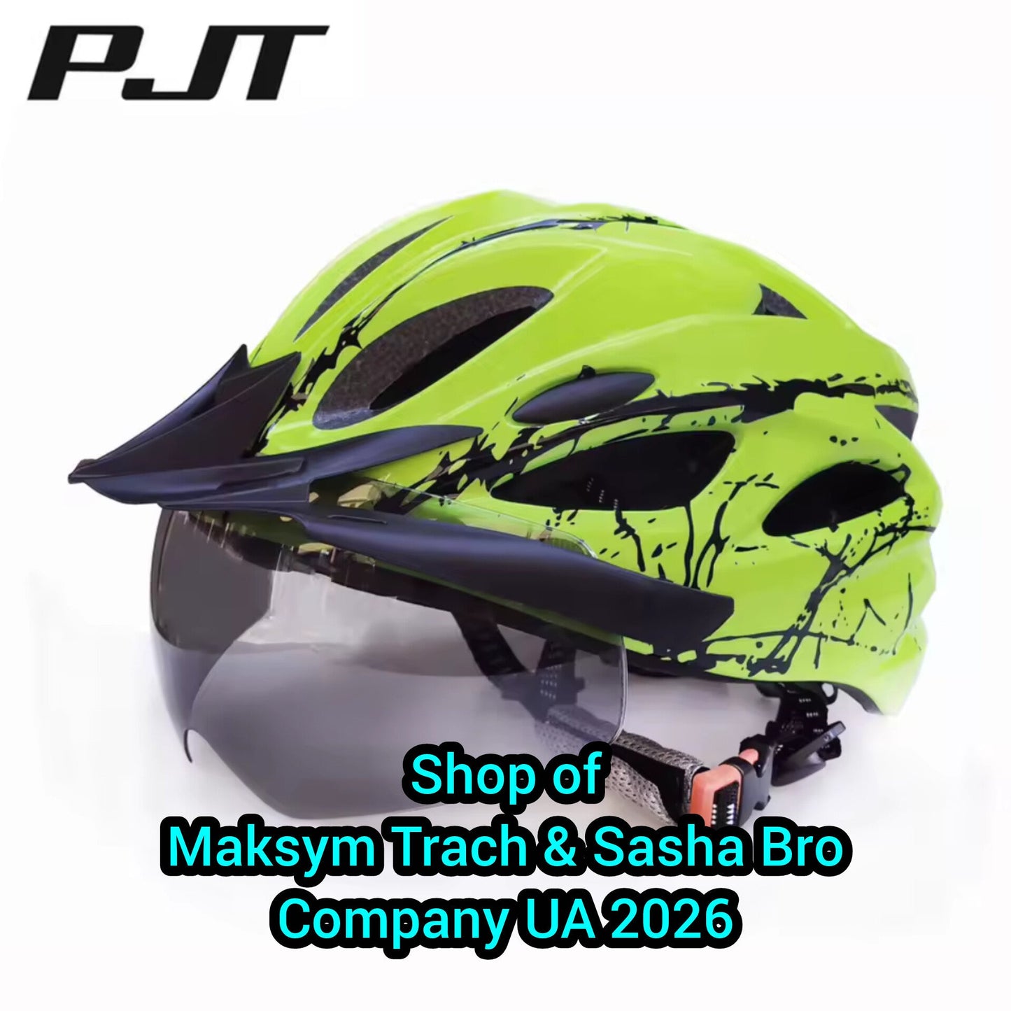 🔥PJT 4-in-1 Lightweight Cycling Helmet 18 Breathable Holes!