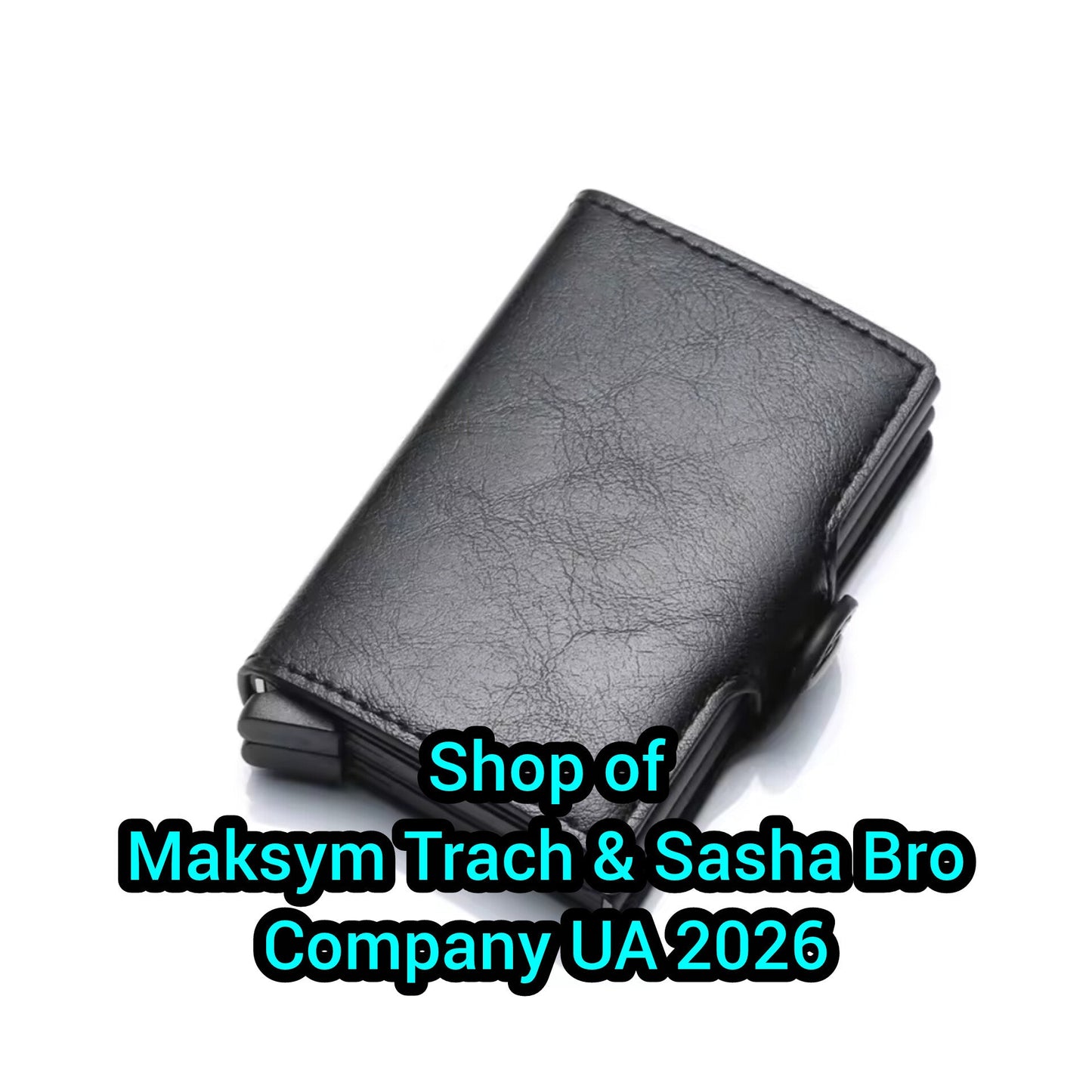 🔥Rfid Men Card Wallets Carbon Fiber Slim Mini Wallet 14 Card Holders Small Money Bag Male Purses! Maksym Trach.