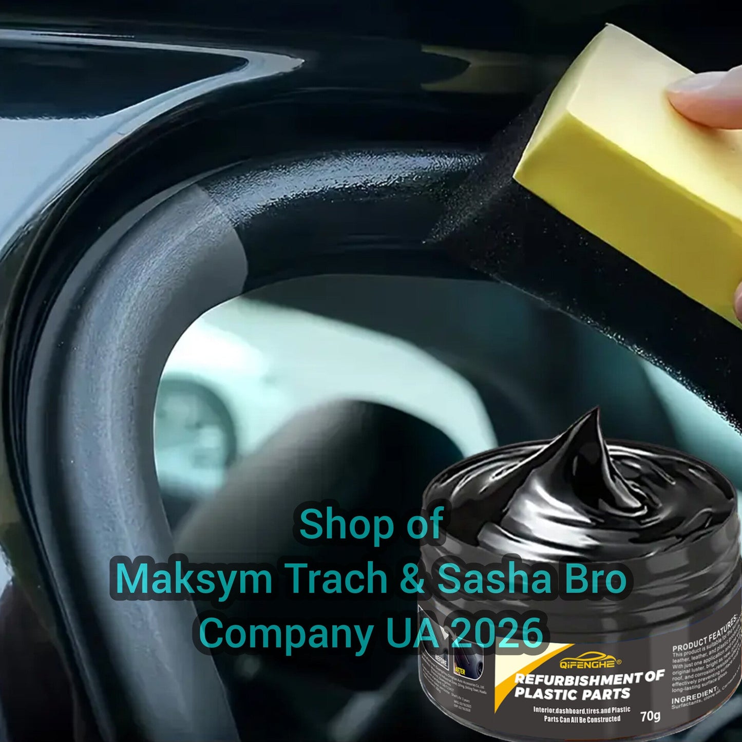 🔥 Automotive plastic repair agent-interior!