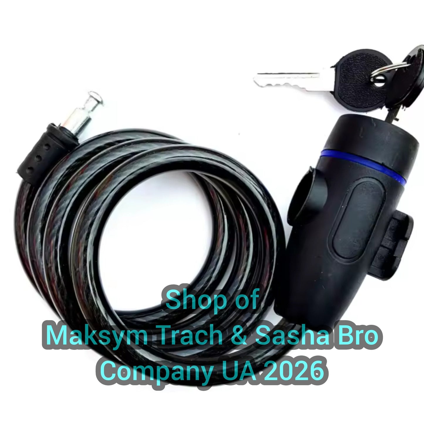 🔥Heavy Duty Motorcycle Chain Lock 80cm Metal Anti Theft Bike Lock!