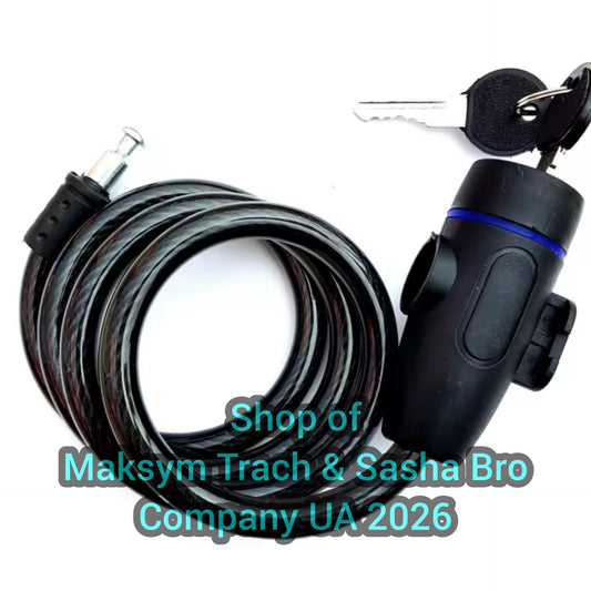 🔥Heavy Duty Motorcycle Chain Lock 80cm Metal Anti Theft Bike Lock!