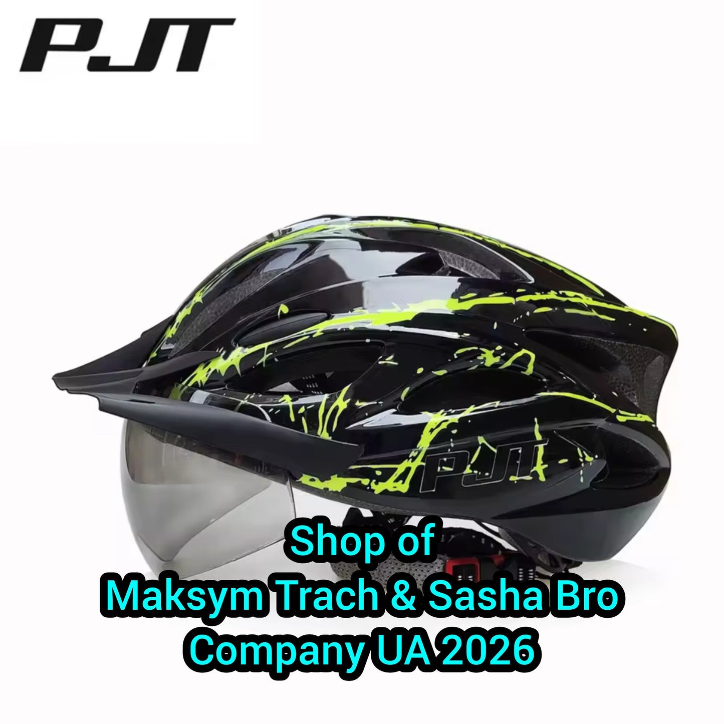 🔥PJT 4-in-1 Lightweight Cycling Helmet 18 Breathable Holes!