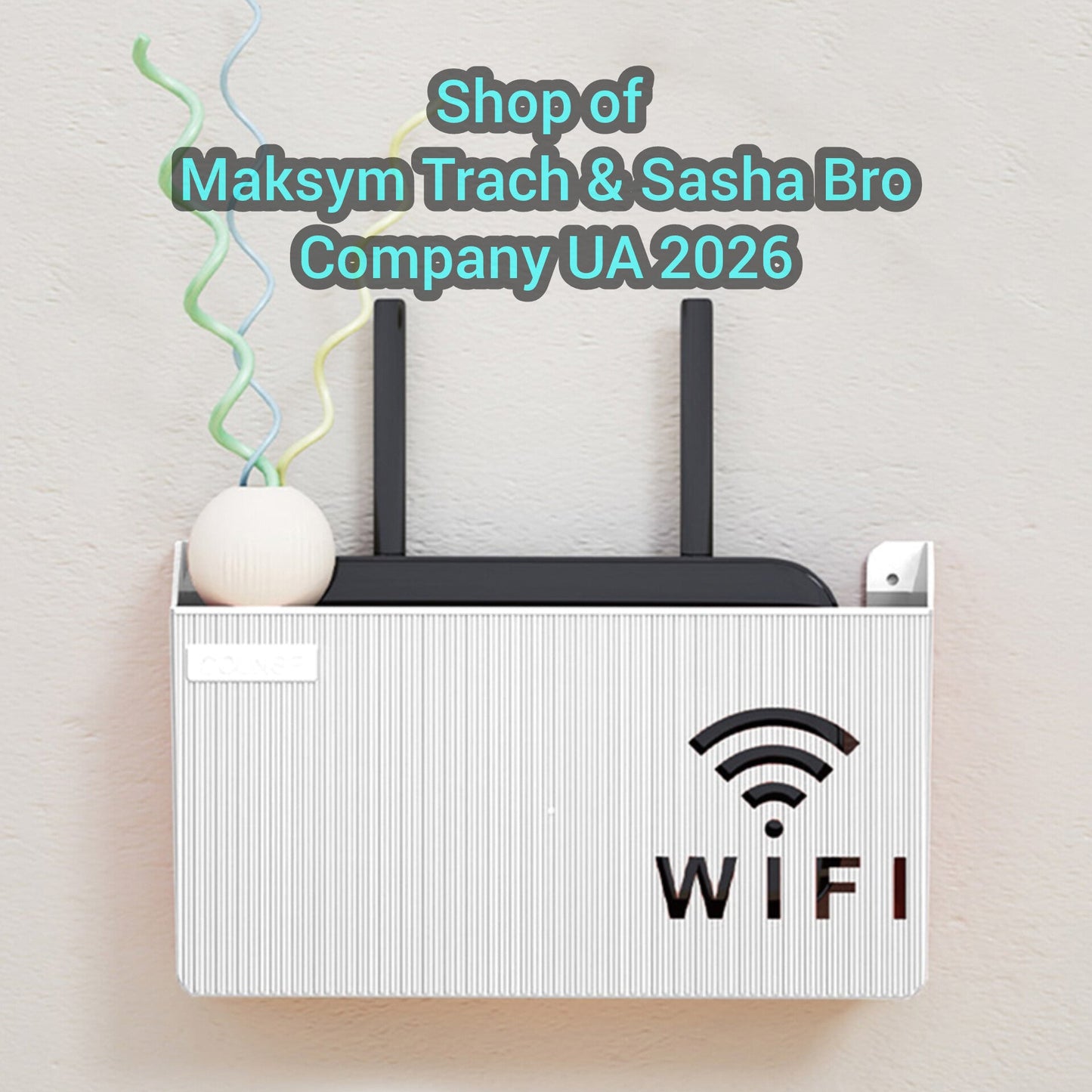 🔥Router Storage Rack TV Set-top Storage Box!